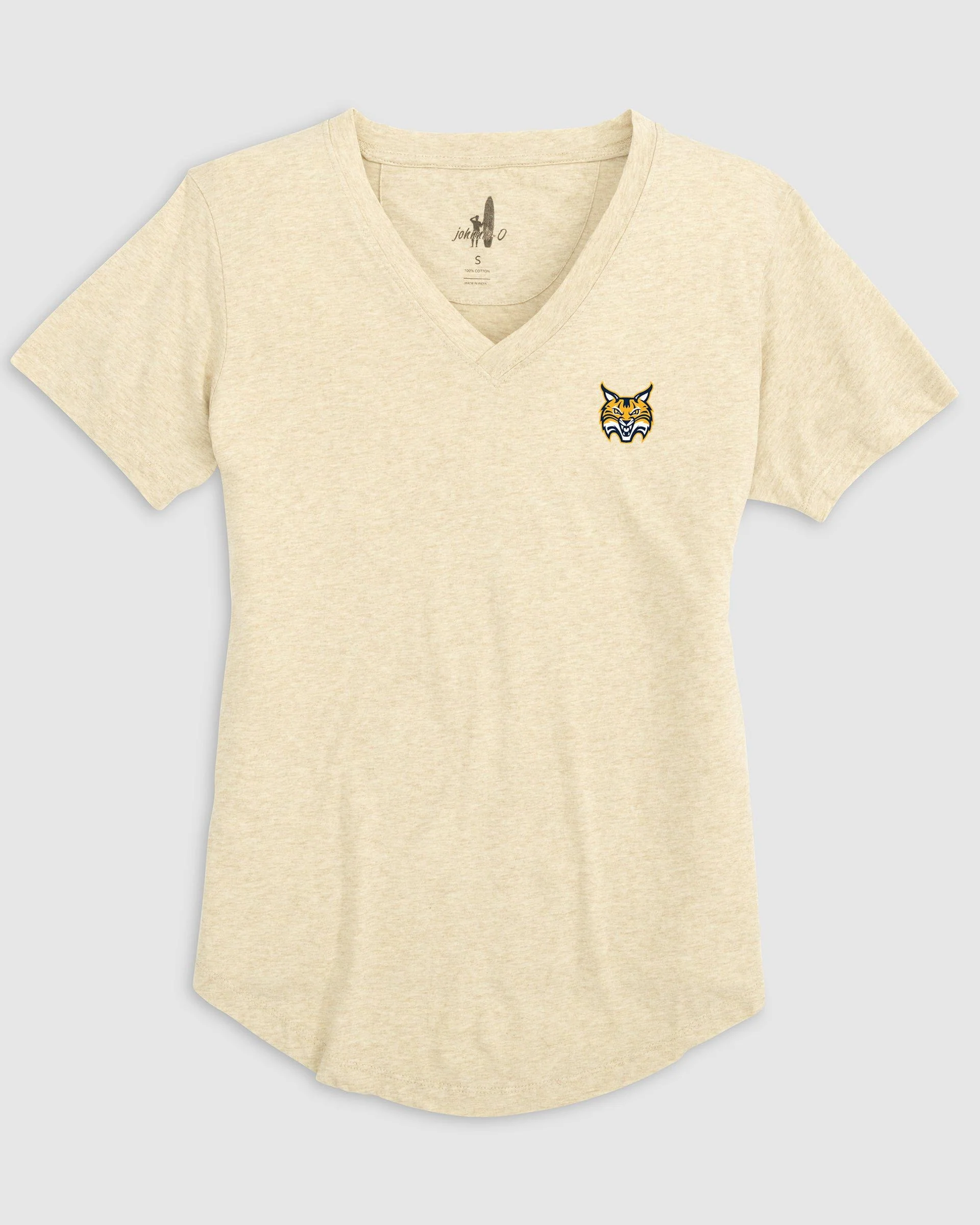 Women's Quinnipiac Merediths V-Neck T-Shirt - Image 3