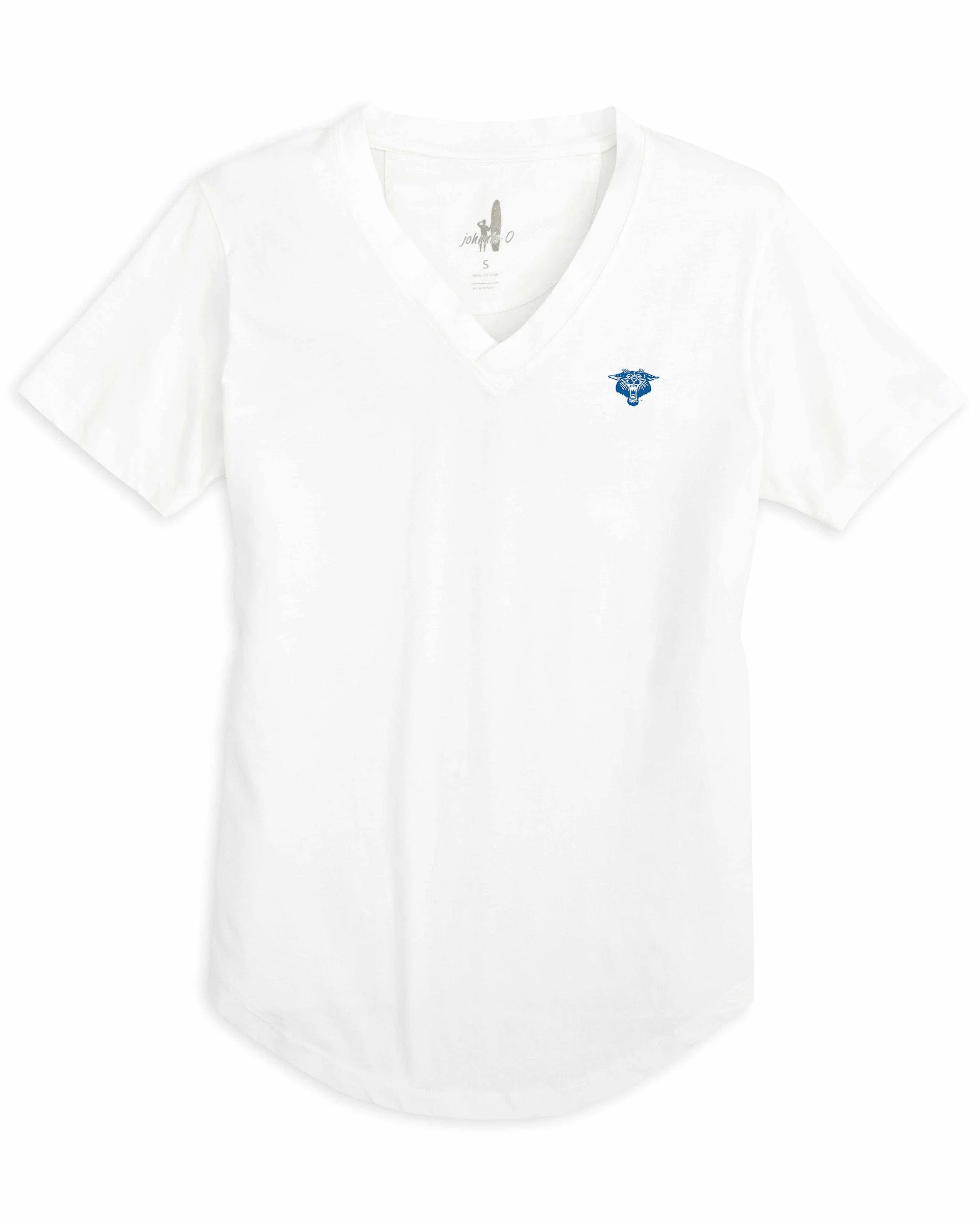 Women's Kentucky Merediths V-Neck T-Shirt - Vintage Logo - Image 4