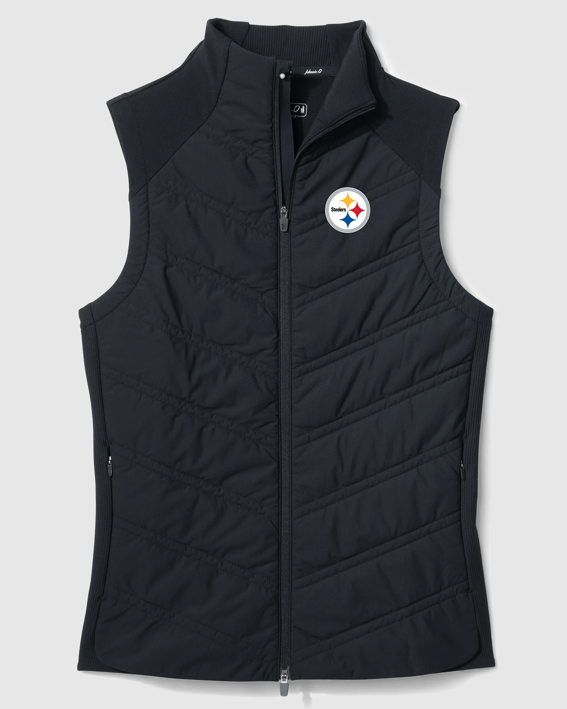Women's Pittsburgh Steelers Portrush Quilted Performance Vest - Image 3