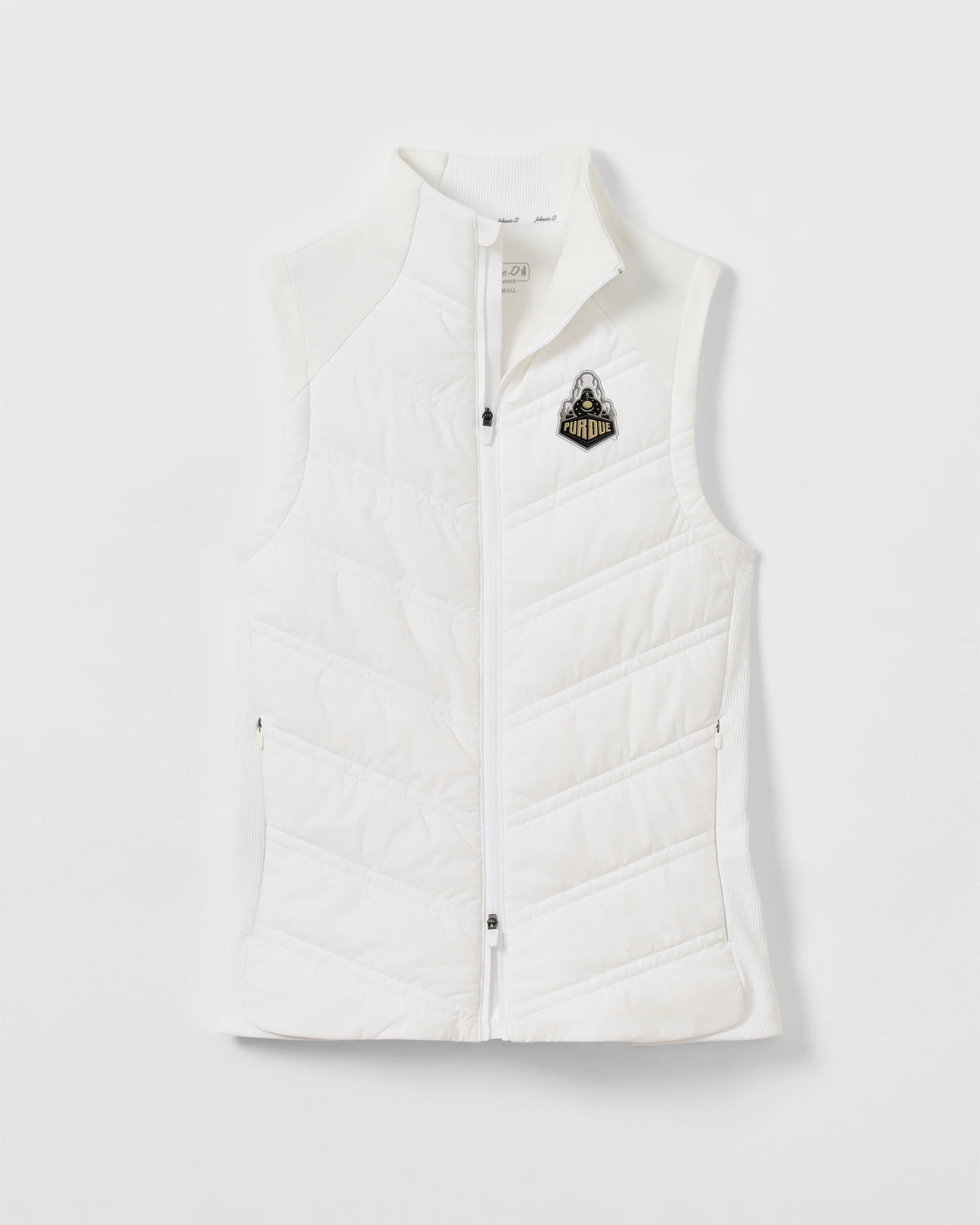 Women's Purdue Portrush Quilted Performance Vest - Boilermaker Logo - Image 2