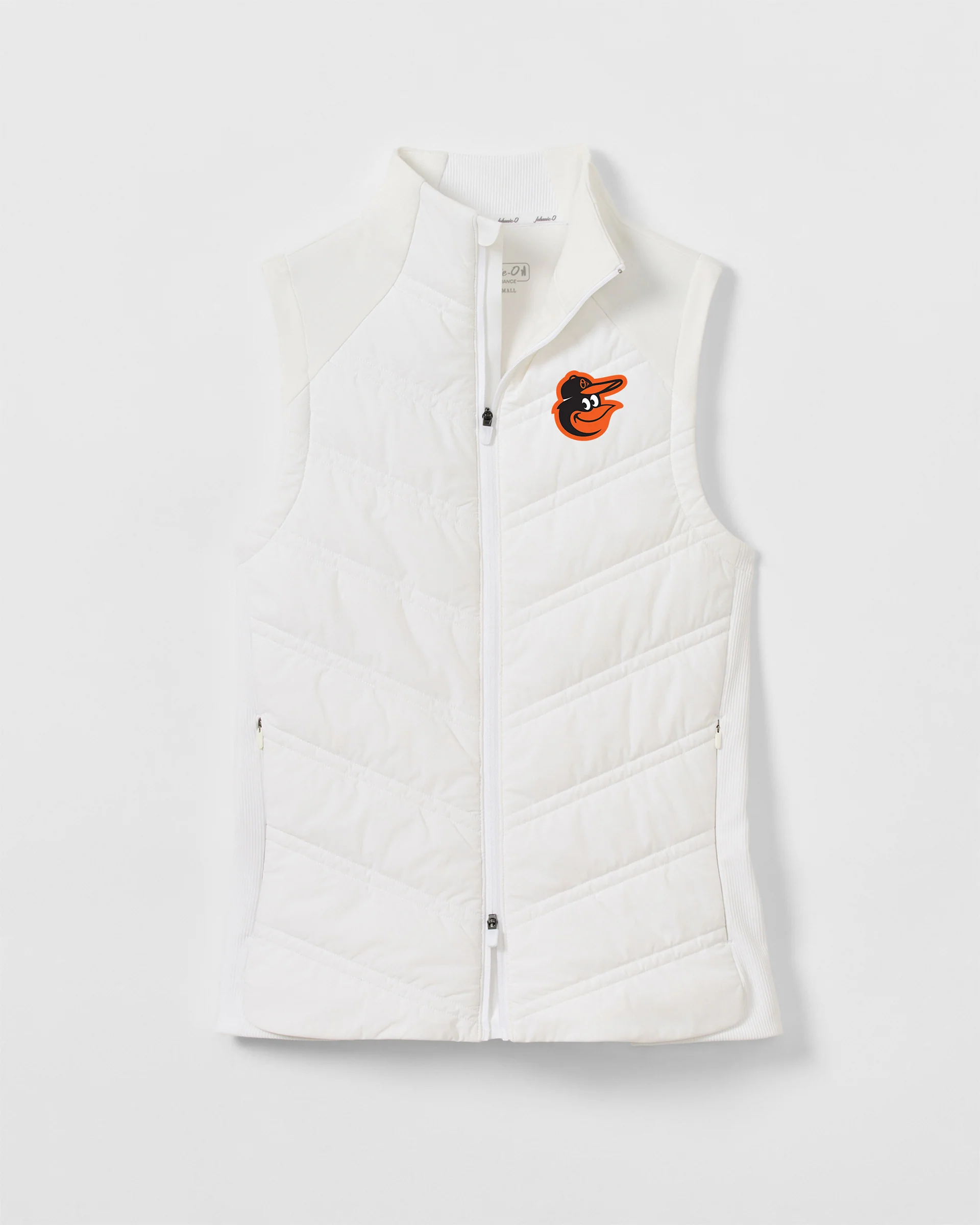 Women's Baltimore Orioles Portrush Quilted Performance Vest - Image 2