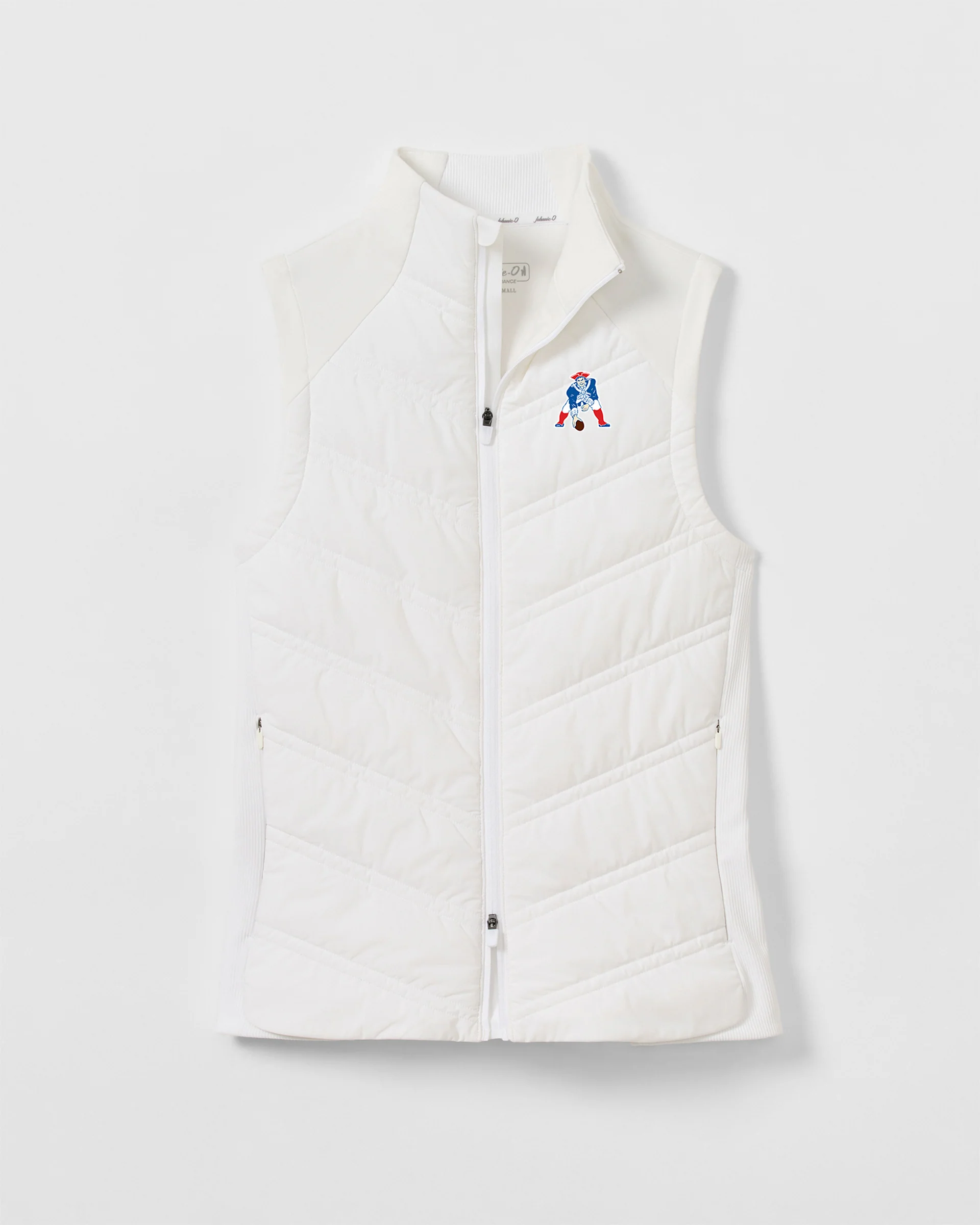 Women's New England Patriots Portrush Quilted Performance Vest - Classic Logo - Image 4