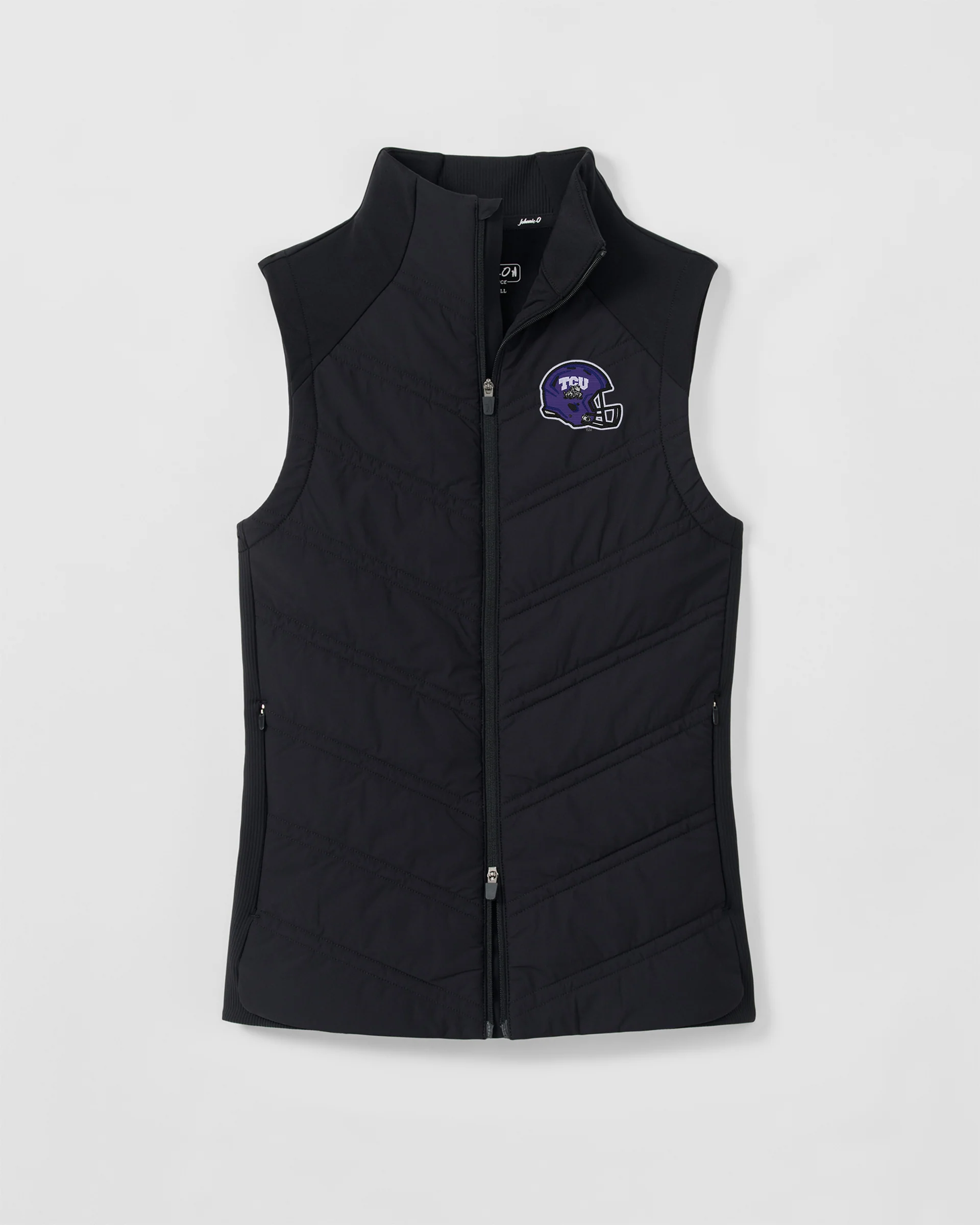 Women's Texas Christian University Portrush Quilted Performance Vest - Helmet Logo - Image 2