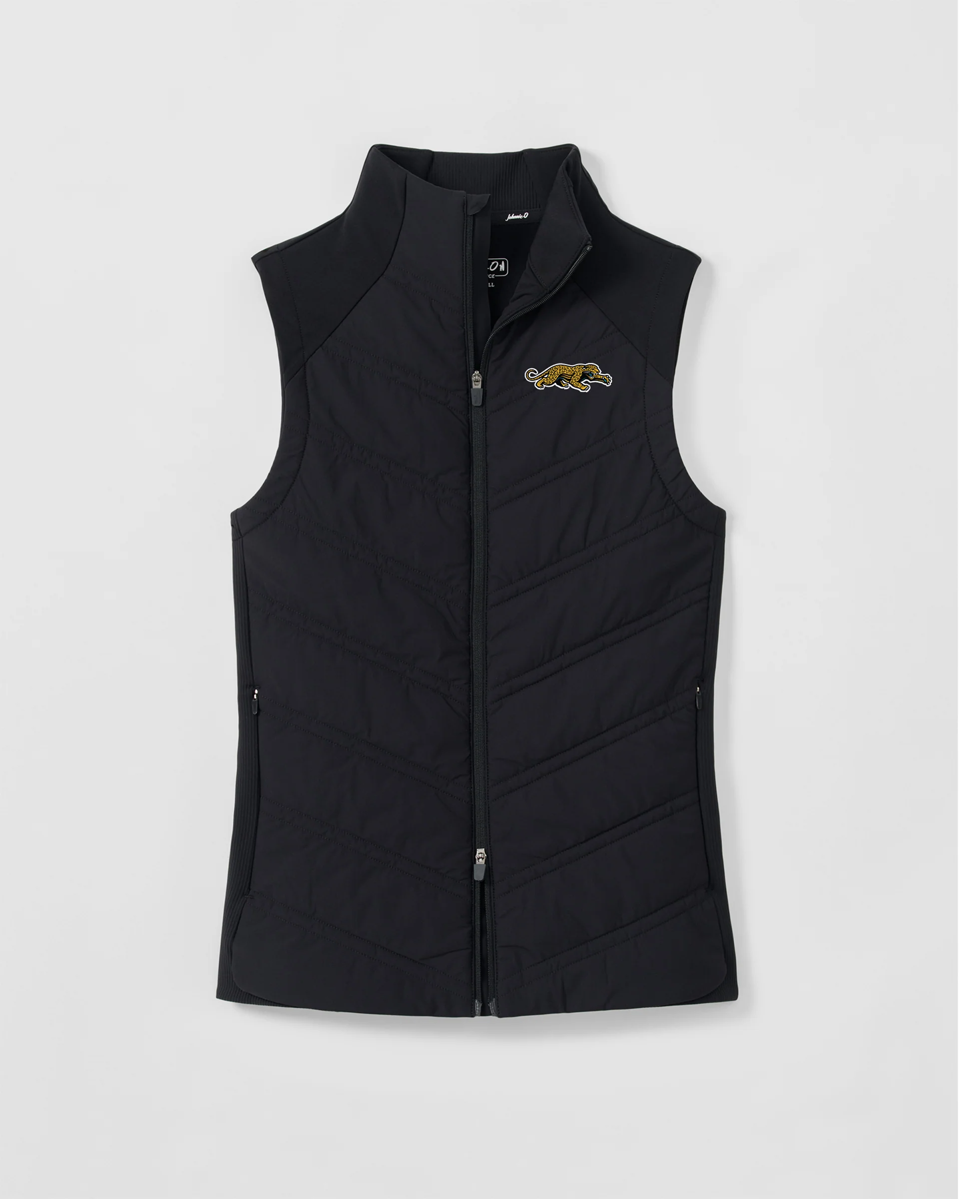 Women's Jacksonville Jaguars Portrush Quilted Performance Vest - Classic Logo - Image 2