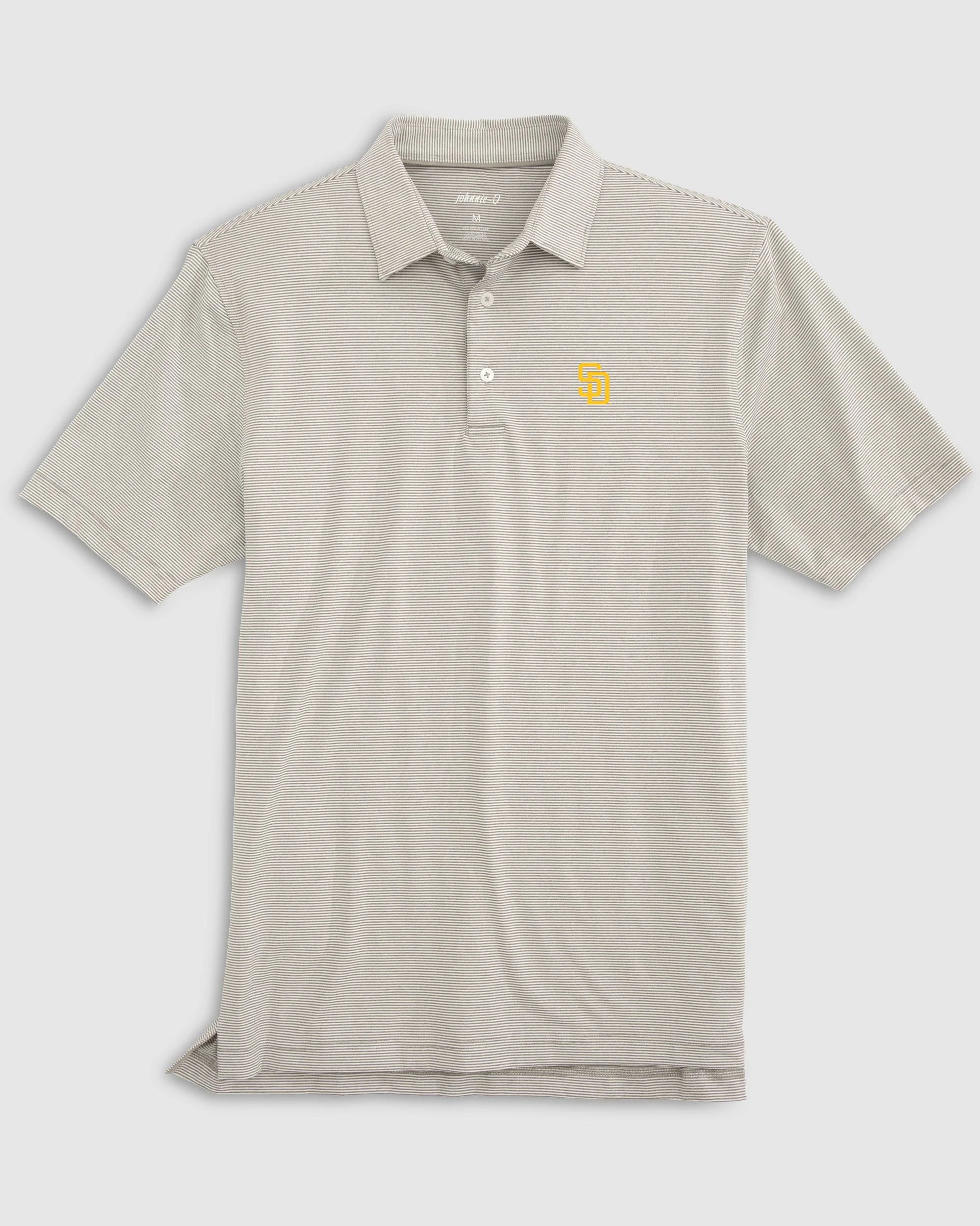 San Diego Padres Lyndonn Striped Jersey Performance Polo - Image 2