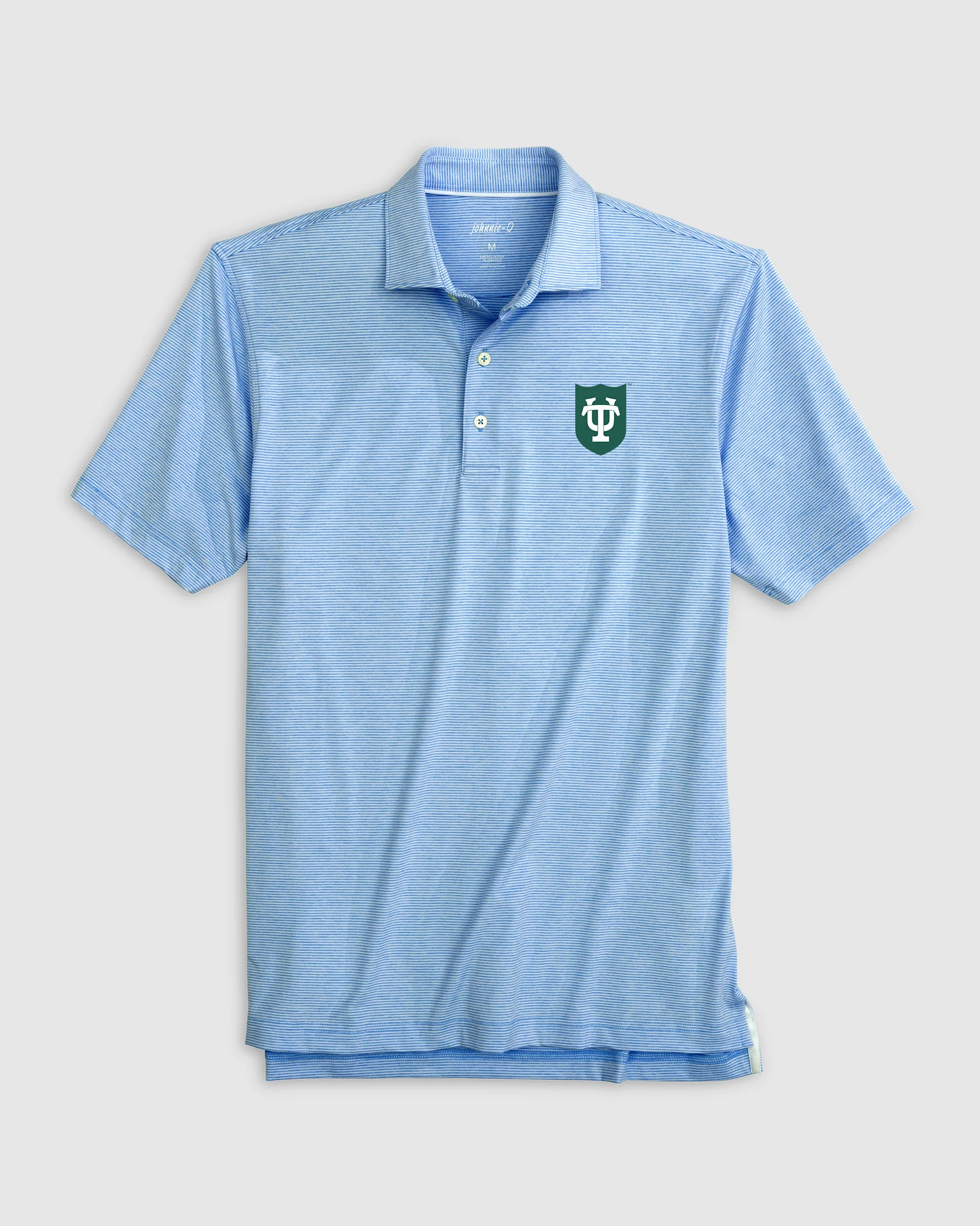Tulane Lyndonn Striped Jersey Performance Polo - Image 6