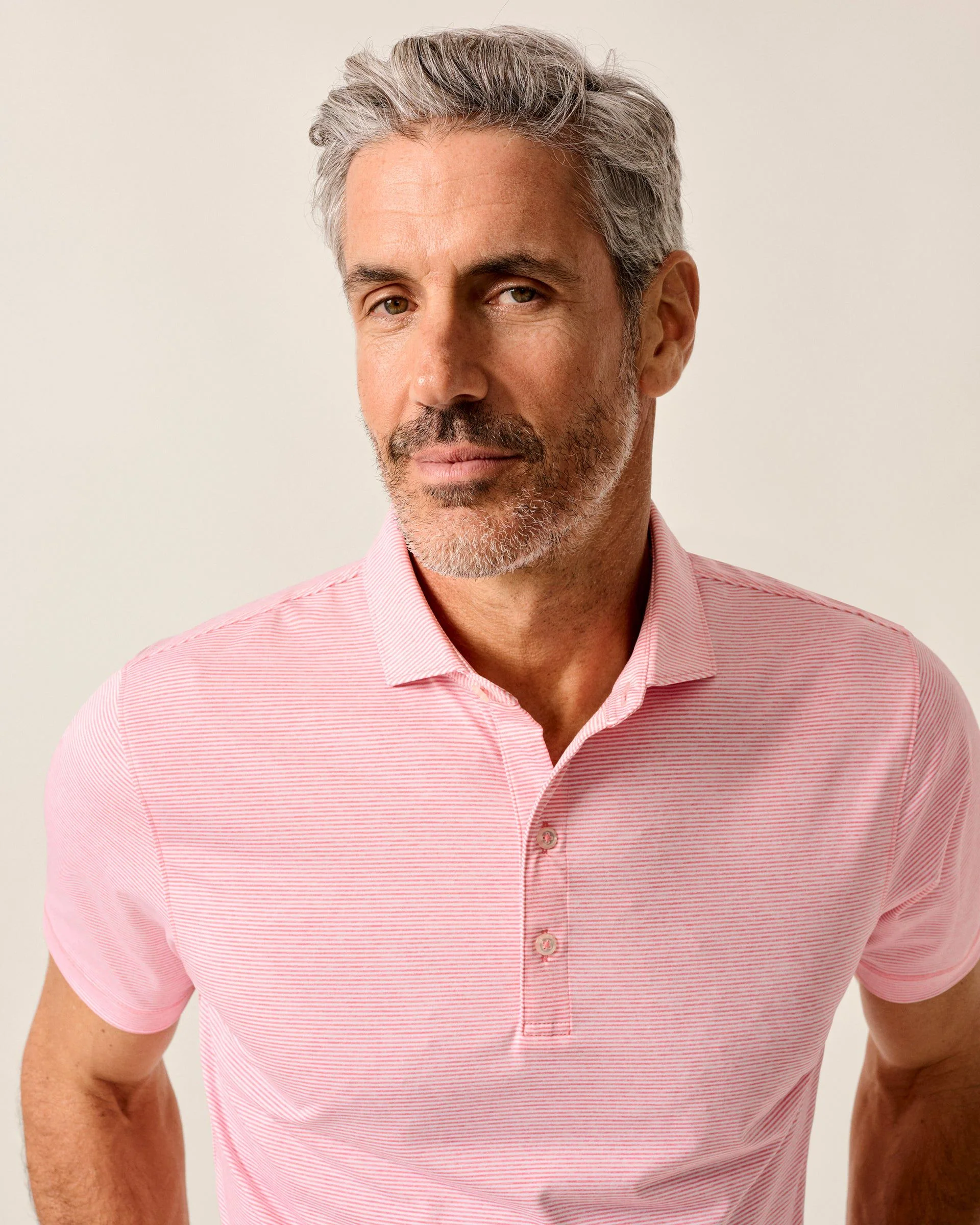 Performance Jersey Polo - Lyndonn Stripe - Image 2