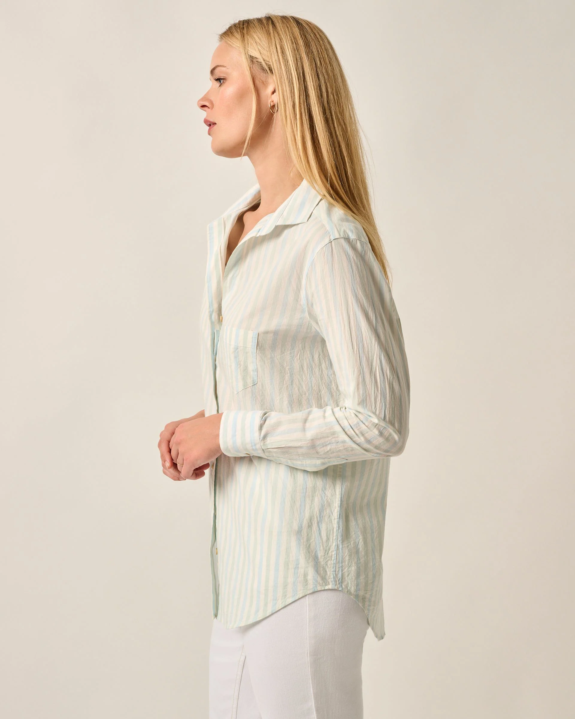 Pixie Cotton Button Down Shirt - Image 6