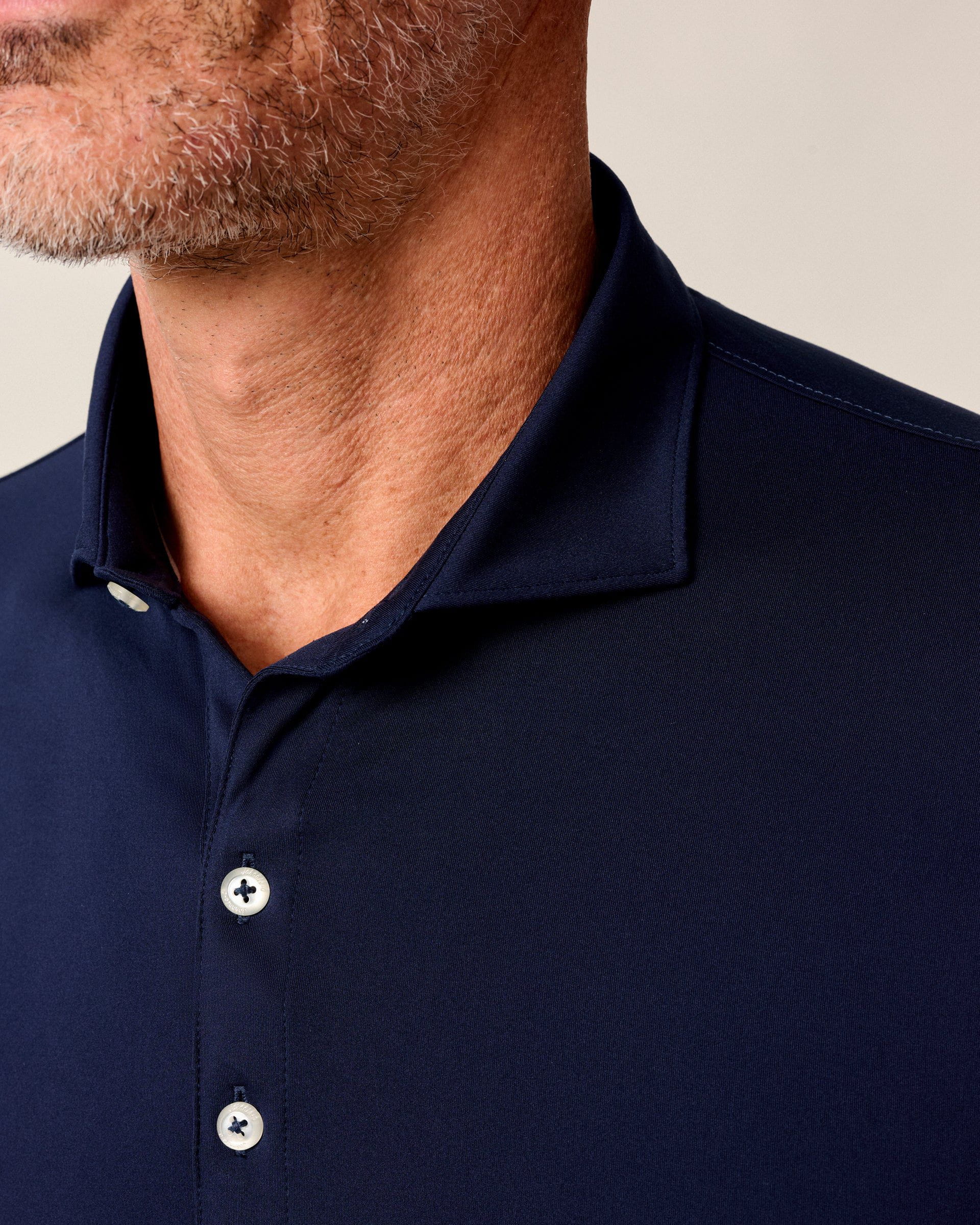 Performance Featherweight Long Sleeve Polo - Swing - Image 2