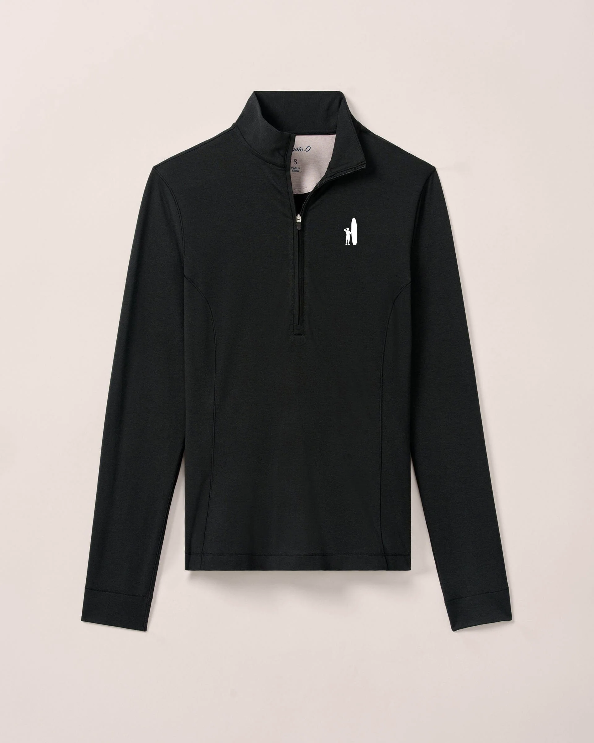 Women's Custom Surfer Logo Susie Performance 1/4 Zip - Image 3